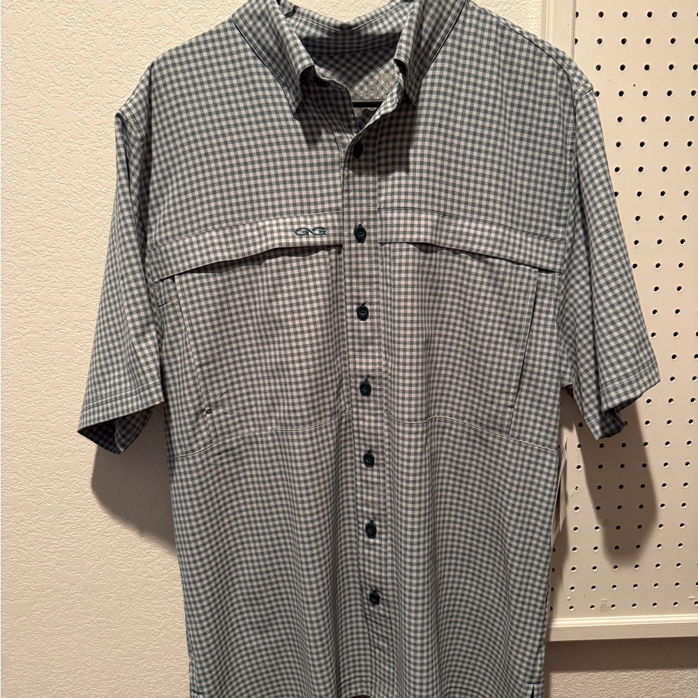 LG mallard color Game Guard tekcheck shirt